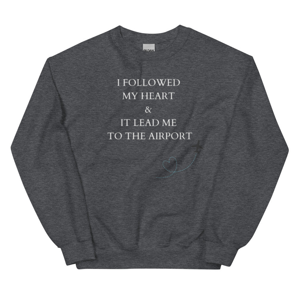 airport sweatshirt