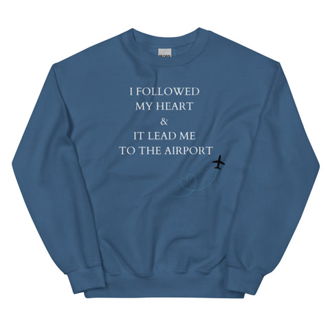 airport sweatshirt