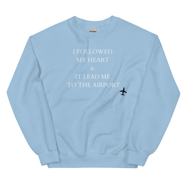 airport sweatshirt