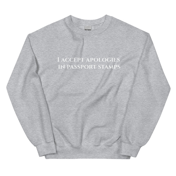 Apologies Sweatshirt